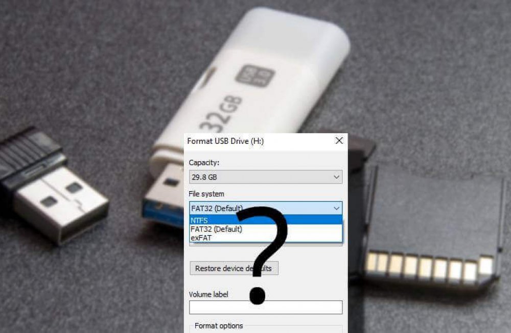 USB Diskiniz üçün hansı fayl sistemindən istifadə etməli olduğunuzu bilmirsiniz?