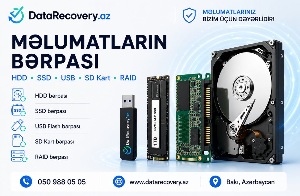 Tez-tez verilən suallar (FAQ) — Məlumatların Bərpası