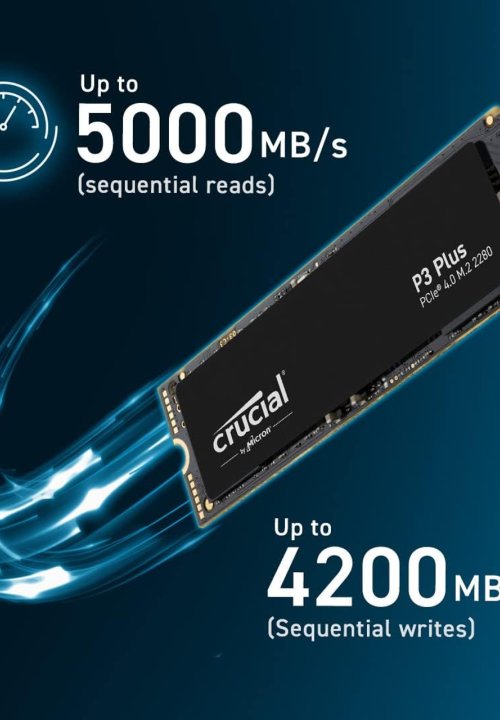 Crucial P3 Plus 1TB PCIe Gen4 