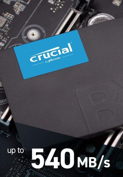 Crucial BX500 500GB SATA LLL 2.5” SSD