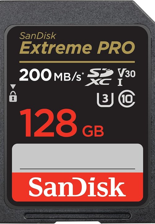 SanDisk 128GB Extreme PRO SDXC UHS-I 