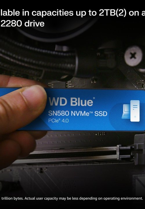 Western Digital 500GB WD Blue SN580